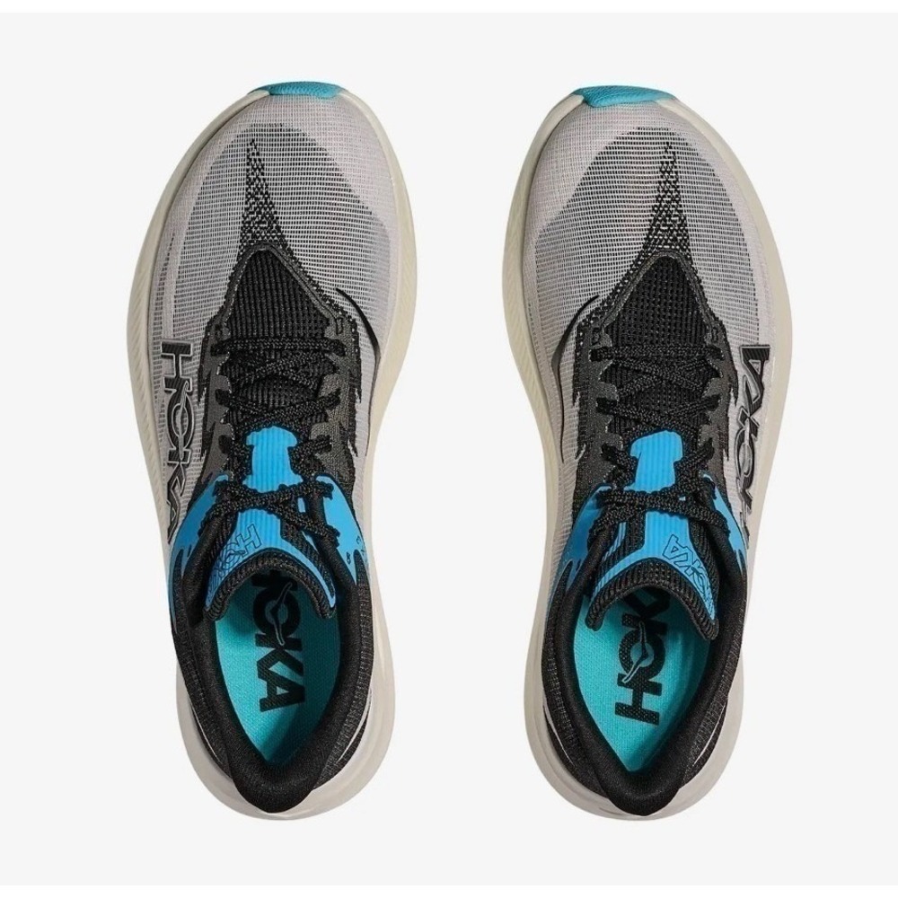 HOKA Rocket X 3 Running Shoes WBLC Size 11 Mens New in Box NWB $250 MSRP - Picture 3 of 7